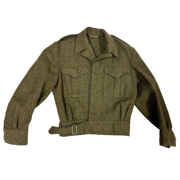 VTG 1955 Military Cropped Army Jacket Miller & Gabbe LTD Streetwear